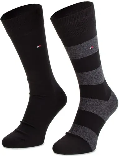 Súprava 2 párov vysokých ponožiek unisex Tommy Hilfiger (18720687)