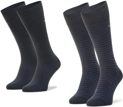 Súprava 2 párov vysokých pánskych ponožiek Tommy Hilfiger (21301764)