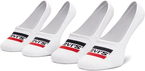 Súprava 2 párov krátkych ponožiek unisex Levi's (23504824)