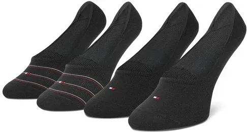 Súprava 2 párov krátkych ponožiek dámskych Tommy Hilfiger (23789872)