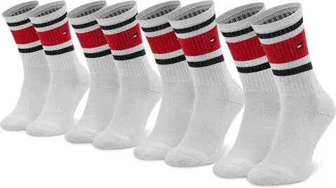 Súprava 4 párov vysokých ponožiek unisex Tommy Hilfiger (29065498)