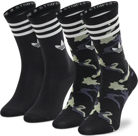 Súprava 2 párov vysokých dámskych ponožiek adidas Originals (30102042)