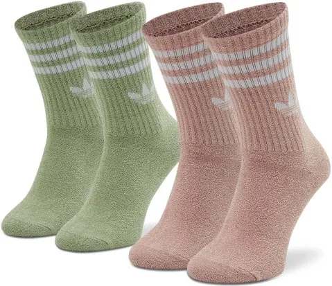 Súprava 2 párov vysokých dámskych ponožiek adidas (31789904)