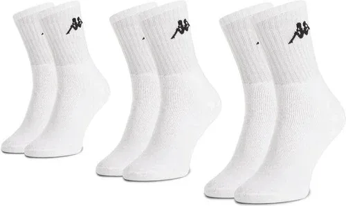 Súprava 3 párov vysokých ponožiek unisex Kappa (18901240)