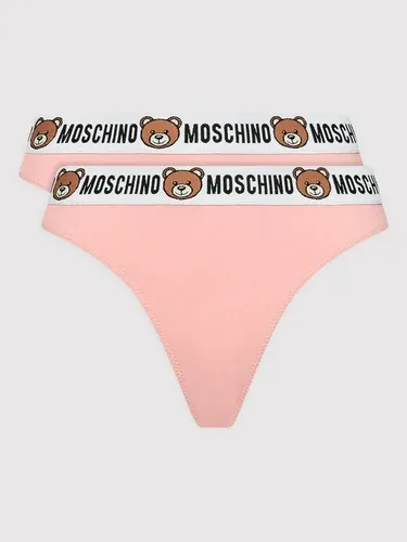 Súprava 2 kusov stringových nohavičiek MOSCHINO Underwear &amp; Swim (32636998)