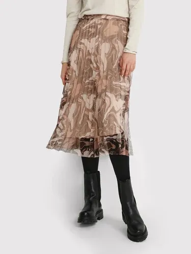 Plisovaná sukňa Cream (34746094)
