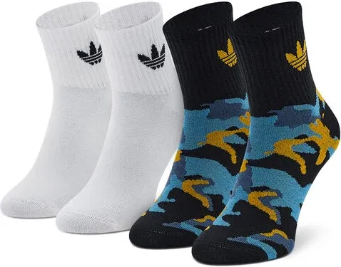 Súprava 2 párov vysokých ponožiek unisex adidas (35073398)