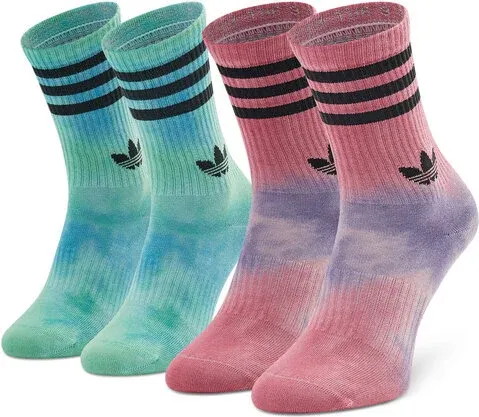 Súprava 2 párov vysokých dámskych ponožiek adidas (35266548)