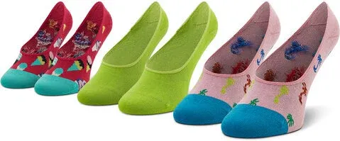 Súprava 3 párov kotníkových ponožiek dámských Happy Socks (36689424)
