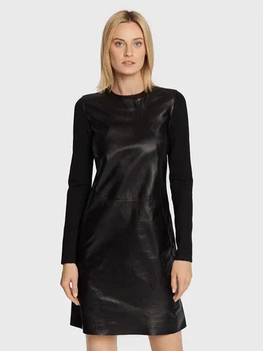 Kožené šaty Calvin Klein (35316417)