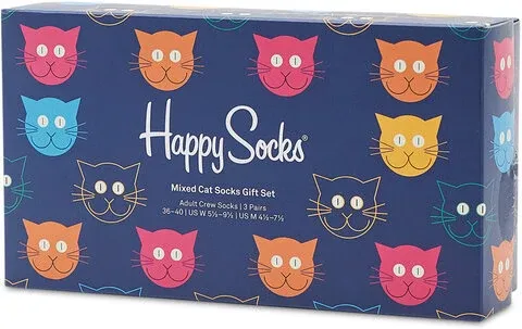 Súprava 3 párov vysokých ponožiek unisex Happy Socks (36689669)