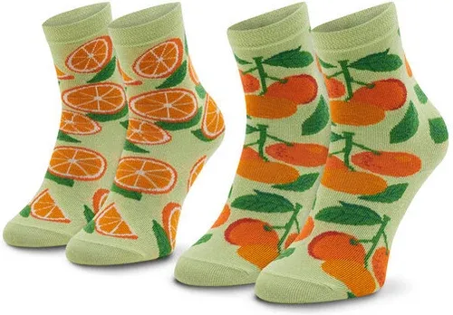 Súprava 2 párov vysokých ponožiek unisex Zooksy (36165449)