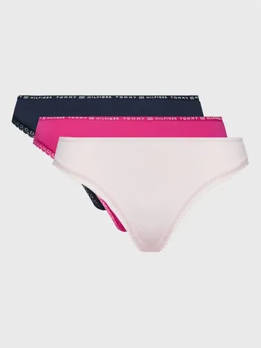 Súprava 3 kusov klasických nohavičiek Tommy Hilfiger (36518843)