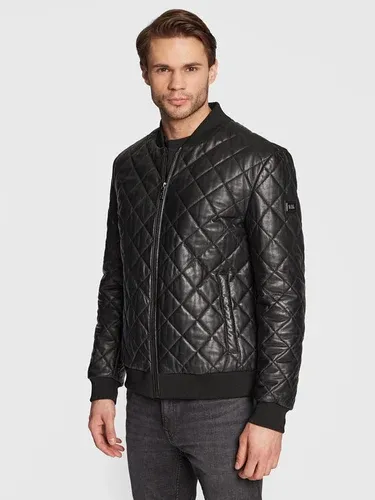 Kožená bunda KARL LAGERFELD (37533411)
