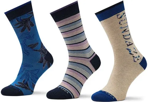 Súprava 3 párov vysokých pánskych ponožiek Scotch &amp; Soda (37289224)